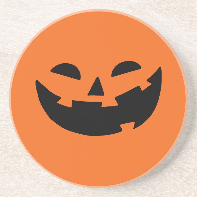 Happy Pumpkin Coaster (Front)