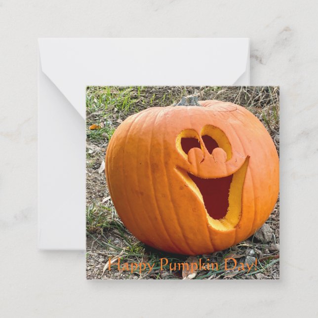 Happy Pumpkin Day! Card (Front)