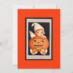 Happy Pumpkin Halloween Invitation