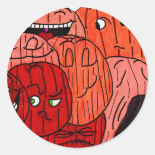 HAPPY PUMPKIN PATCH sticker