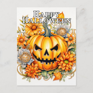 Happy Pumpkin Season Postcard