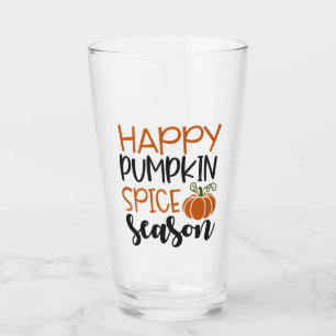 Happy Pumpkin Spice Season - Autumn Glass