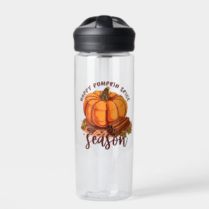 Happy Pumpkin Spice Season – Cosy Autumn Vibes Water Bottle