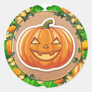 Happy Pumpkin Sticker