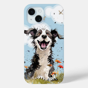 Happy Pup iPhone 15 Case