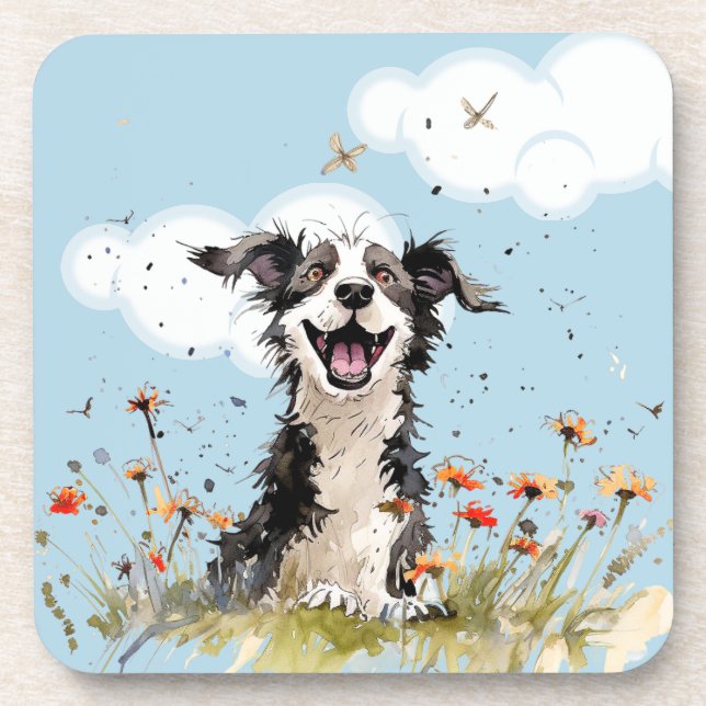 Happy Pup Coaster (Front)