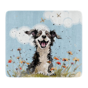 Happy Pup Cutting Board