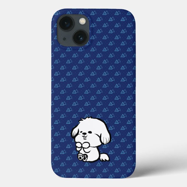 Happy Puppy Case-Mate iPhone Case (Back)