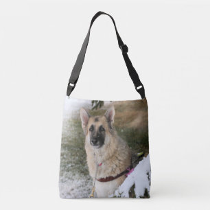 Happy puppy crossbody bag