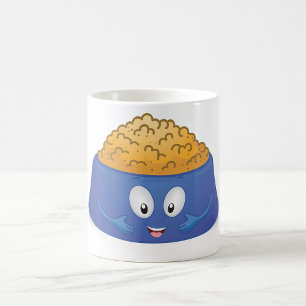 Happy Puppy Food Bowl Coffee Mug