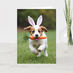 Happy Puppy Fun Day Card