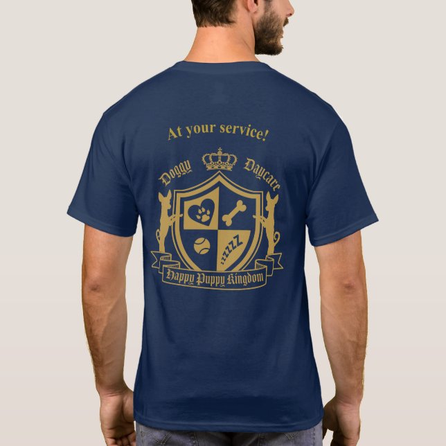 Happy Puppy Kingdom T-Shirt (Back)