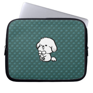 Happy Puppy Laptop Sleeve