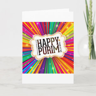 happy purim card