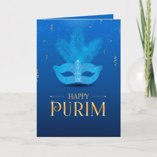 Happy Purim - Chag Purim Jewish Holiday Card