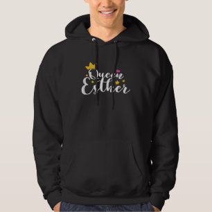 Happy Purim Costume Idea Queen Esther Hebrew Jewis Hoodie