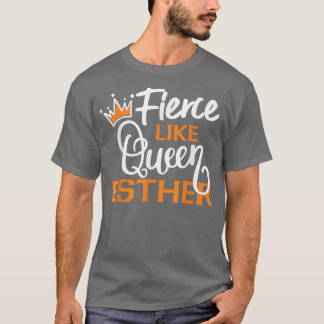 Happy Purim Design Idea Queen Esther Hebrew Jewish T-Shirt