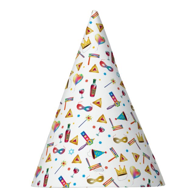 Happy Purim Festival Kids Party Gifts Pattern Hat (Right)