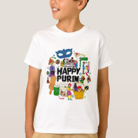 Happy Purim Kids T-Shirt