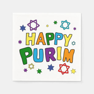 Happy Purim! Napkins