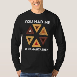 Happy Purim Party Costume Jewish You Had Me At Ham T-Shirt