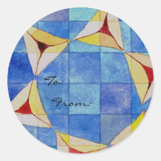 Happy Purim To/From Label