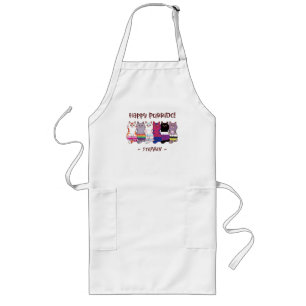 Happy Purride – LGBTQ Pride Cats Long Apron
