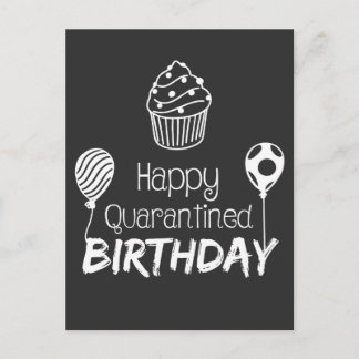 Happy Quarantined Birthday Postcard