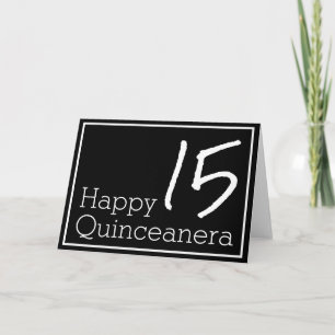 Happy Quinceanera Thank You Card