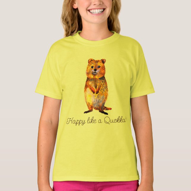Happy Quokka T-Shirt (Front)