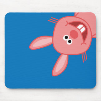 HAPPY RABBIT CARTOON MOUSE PAD
