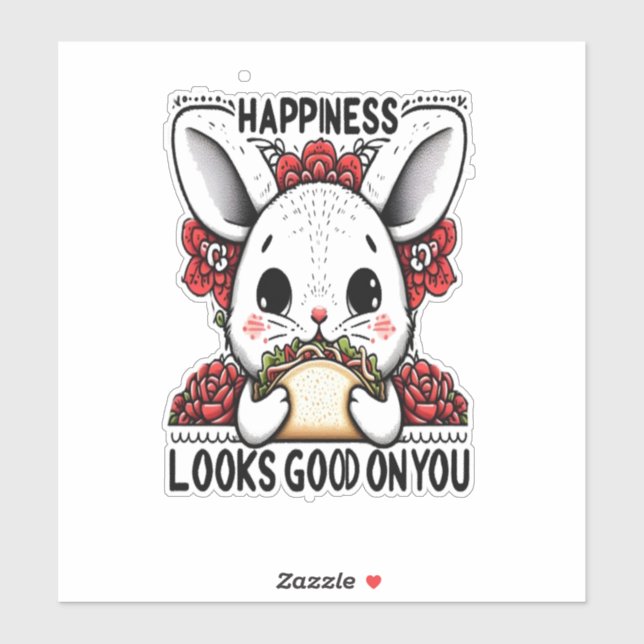 Happy Rabbit happiness looks good on you (Sheet)
