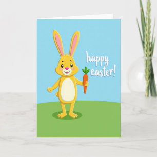 Happy Rabbit Spring Card