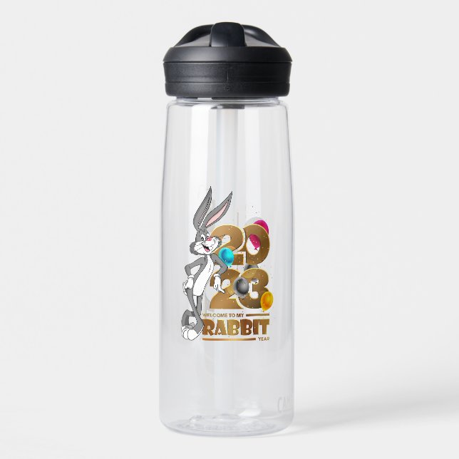 Happy Rabbit Year 2023 | Water Bottle (Front)