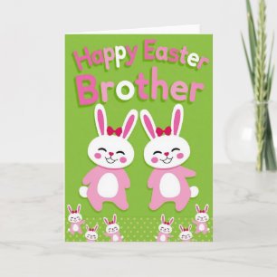 Happy Rabbits Celebration Card