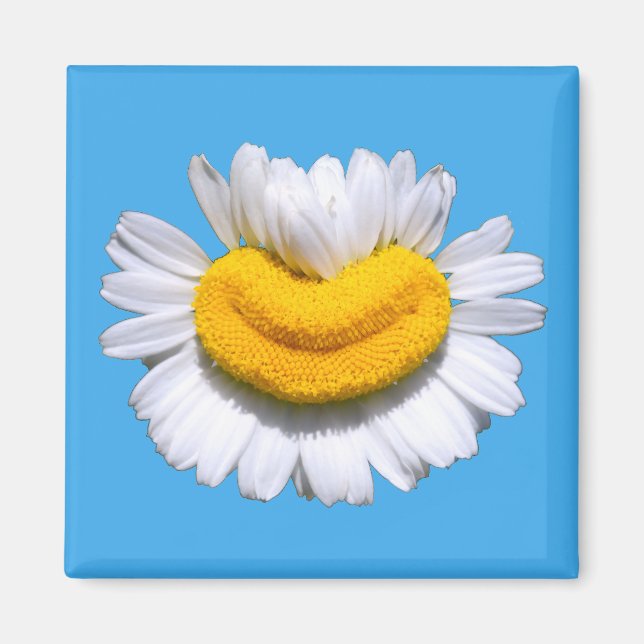Happy Radiant Chamomile Smile  Magnet (Front)