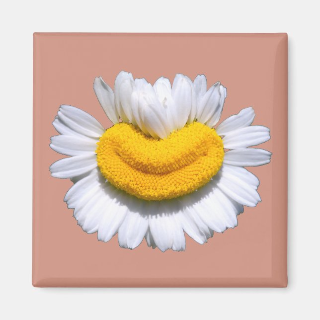 Happy Radiant Chamomile Smile  Magnet (Front)