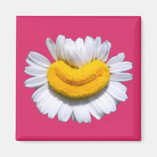 Happy Radiant Chamomile Smile Magnet