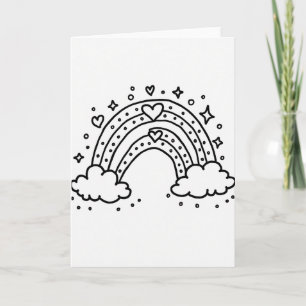 Happy Rainbow Love Card