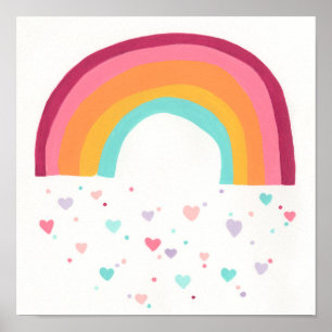 Happy Rainbow Magic Poster