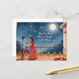 Happy Rakhi, Raksha Bandhan Postcard