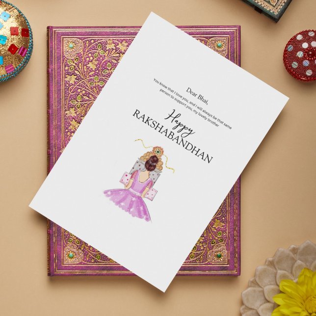 happy rakhi, rakshabandhan, indian festival, holiday card (Creator Uploaded)