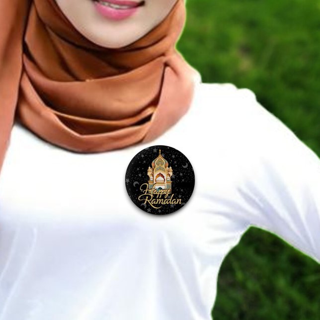 happy Ramadan 3 Cm Round Badge (Creator Uploaded)
