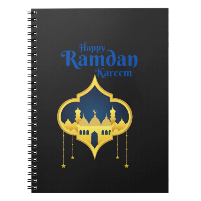 Happy Ramadan Kareem 2022   Notebook (Front)