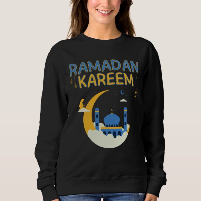 Happy Ramadan Kareem 2023 Muslim Islam Sweatshirt (Front)