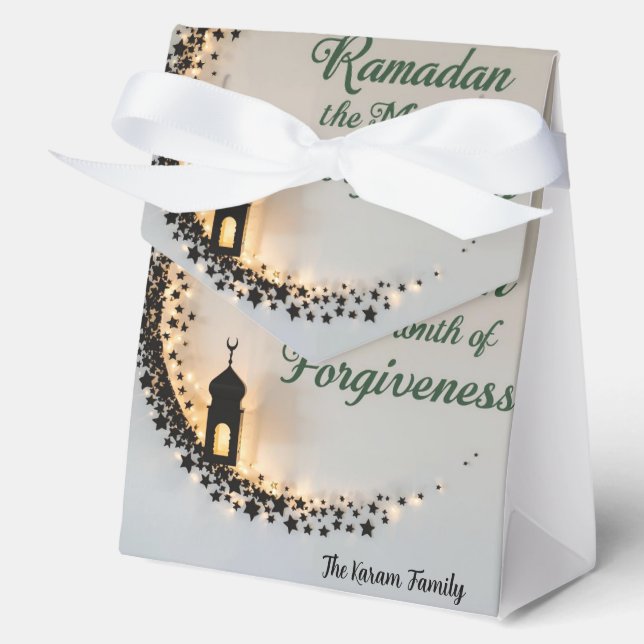 Happy Ramadan Kareem 2026 Favour Boxes (Front)