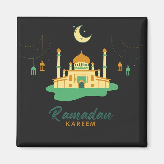 Happy Ramadan Kareem And Eid Mubarak 2022  Magnet (Front)