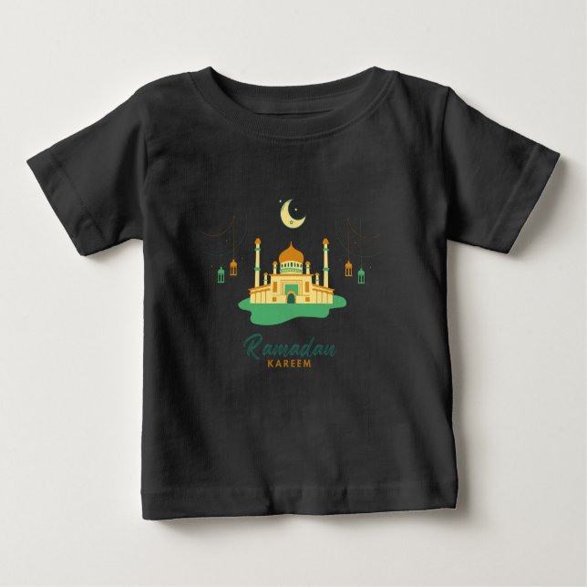 Happy Ramadan Kareem And Eid Mubarak 2022 T-Shirt (Front)