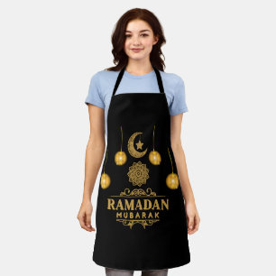 Happy Ramadan Kareem And Eid Mubarak 2023 Holiday  Apron