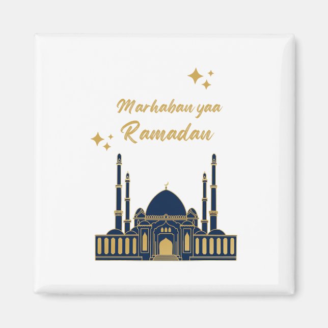 Happy Ramadan Kareem -Eid Mubarak Quotes   Magnet (Front)